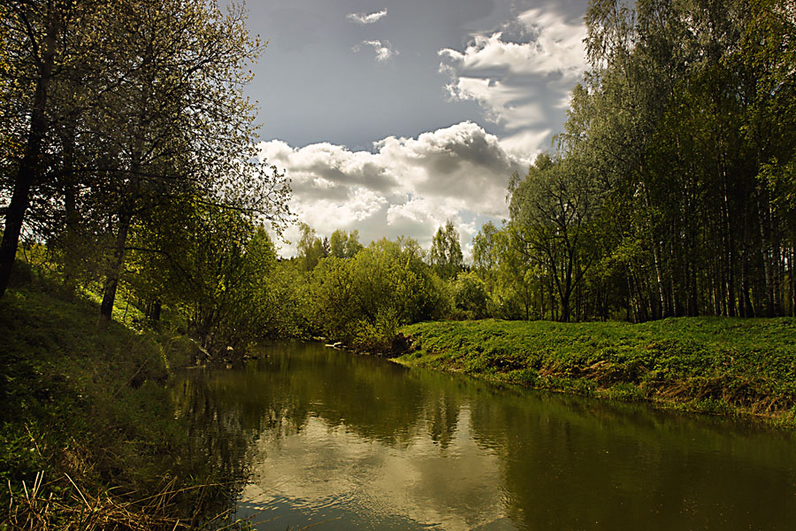 Абрамцево река воря